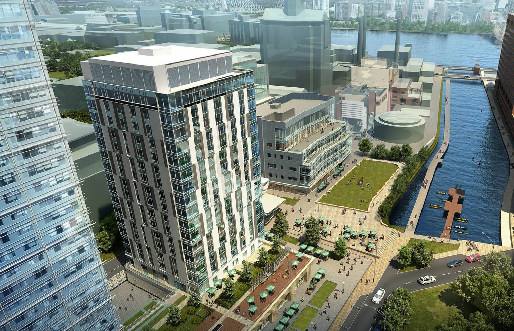 Global Luxury Suites At Kendall East Кембридж Экстерьер фото